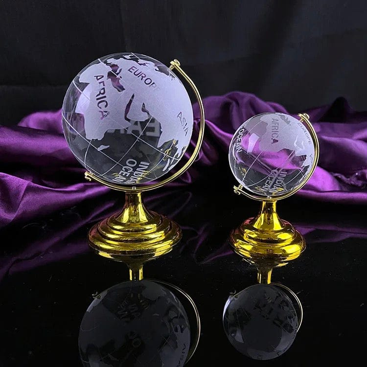 3D World Globe Light Ornament