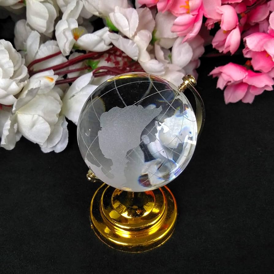 3D World Globe Light Ornament